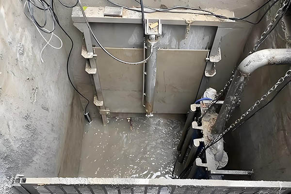 钢制闸门防腐层修复整体外观 | 钢制 | 闸门整体结构展示