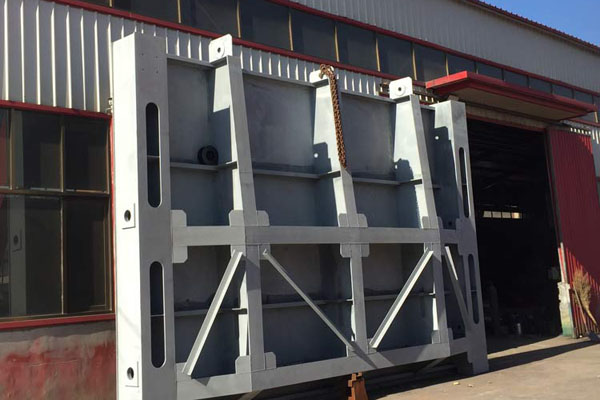 2x3 米平面直升式钢闸门 | 城市防洪雨水泵站 | 快速启闭占地小源头厂 - 产品图片