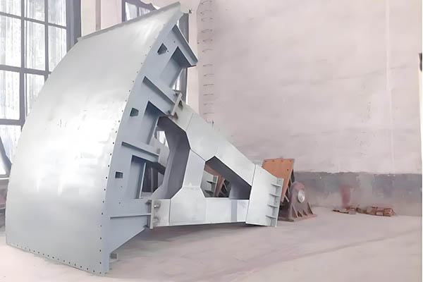 弧形钢闸门5x5米 | 河道节制闸与泄洪闸通用 | 露顶式斜支臂经济型 | 现货及定制 展示图 2