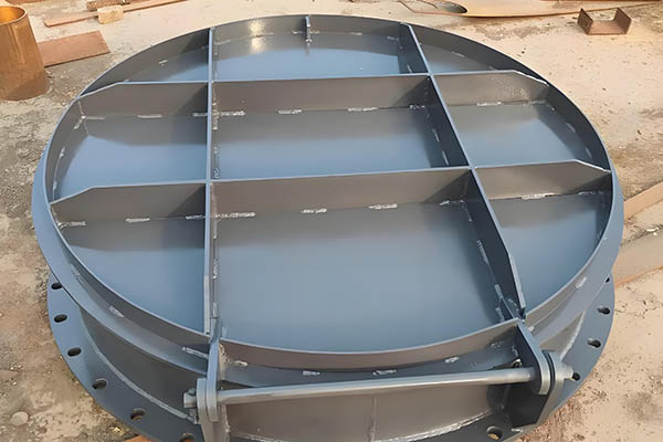 钢制拍门价格及选型整体外观 | 钢制 | 拍门整体结构展示