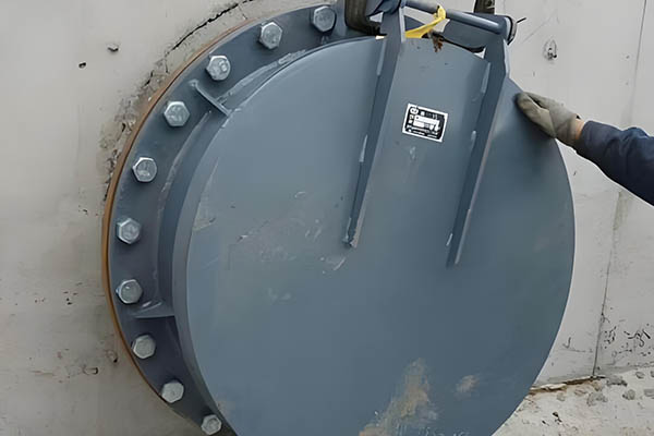 不锈钢拍门整体外观 | 不锈钢 | 拍门整体结构展示