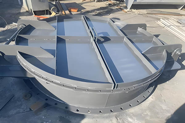 方拍门 | 矩形出口防倒灌装置 | 碳钢或不锈钢材质| 厂家直供非标尺寸 展示图 2