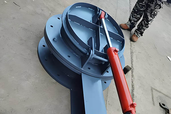 2x2米侧翻式拍门整体外观 | 通用型结构 | 拍门整体结构展示