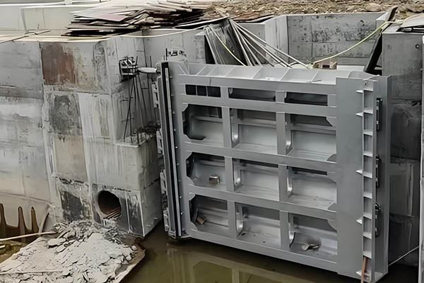 1x1 米渠道钢制闸门 | 小型支渠分水口专用 | 插板式或滑道式 | 现货速发 展示图 2