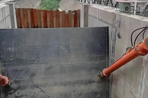 贵州某水电站生态流量下泄弧形钢闸门 | 下泄生态流量 3.5m³/s，顺利通过验收 - 工程案例